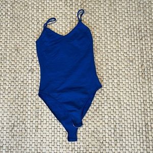 Blue TopShop Bodysuit